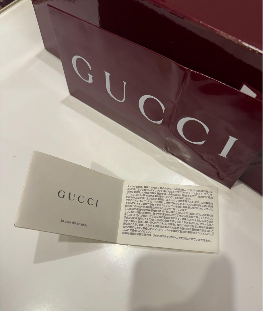 GUCCI Бежевая кожаная сумка с короткими ручками, фото 8