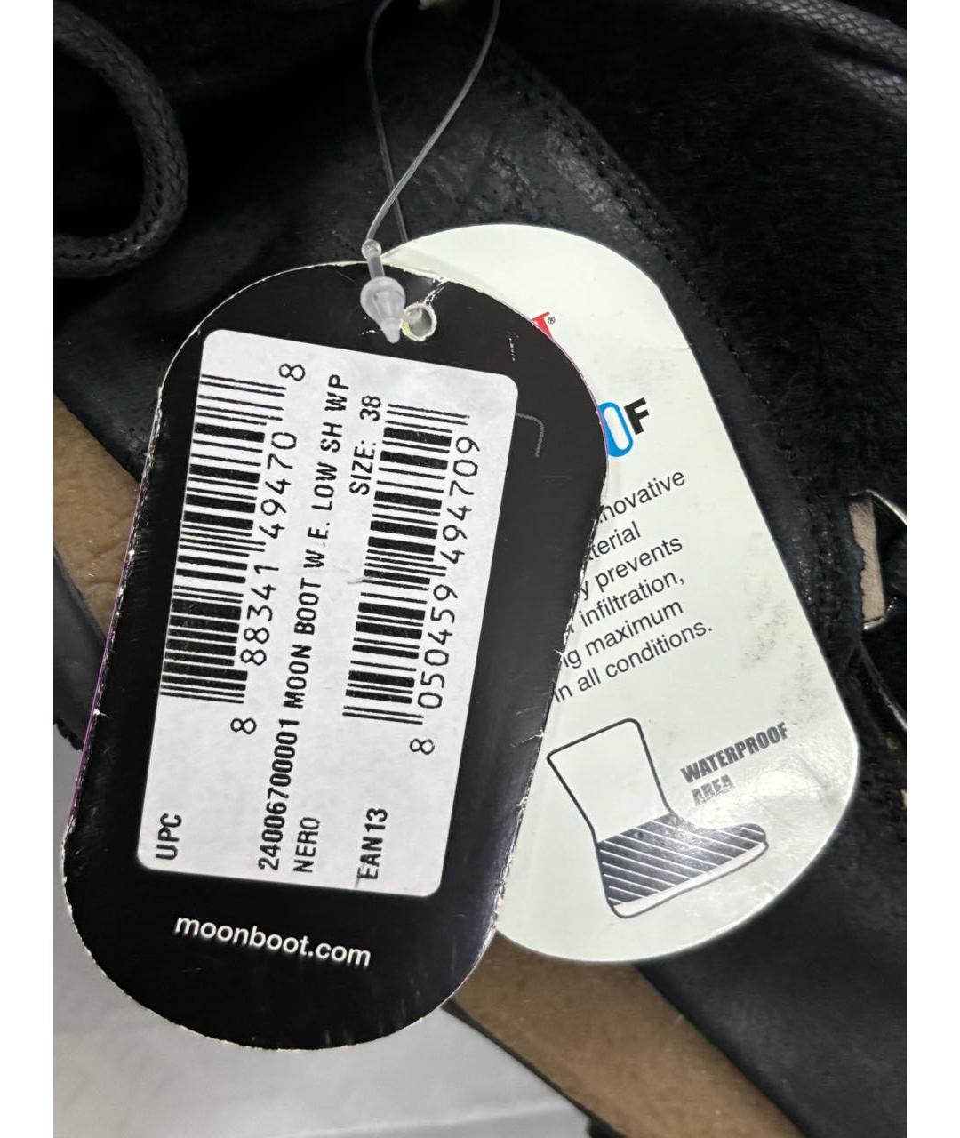 MOON BOOT Черные полусапоги, фото 6