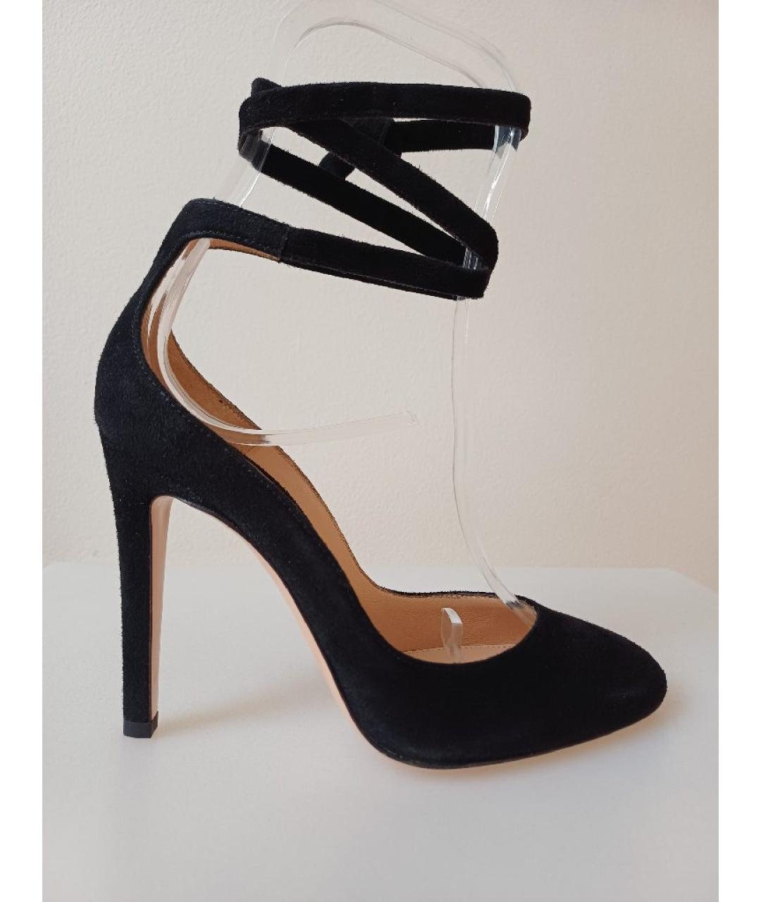 GIANVITO ROSSI Черные замшевые туфли, фото 9