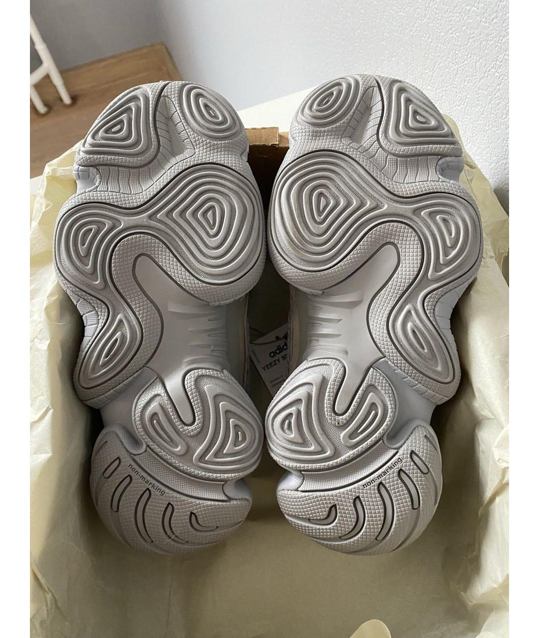 ADIDAS YEEZY Серые замшевые кроссовки, фото 6