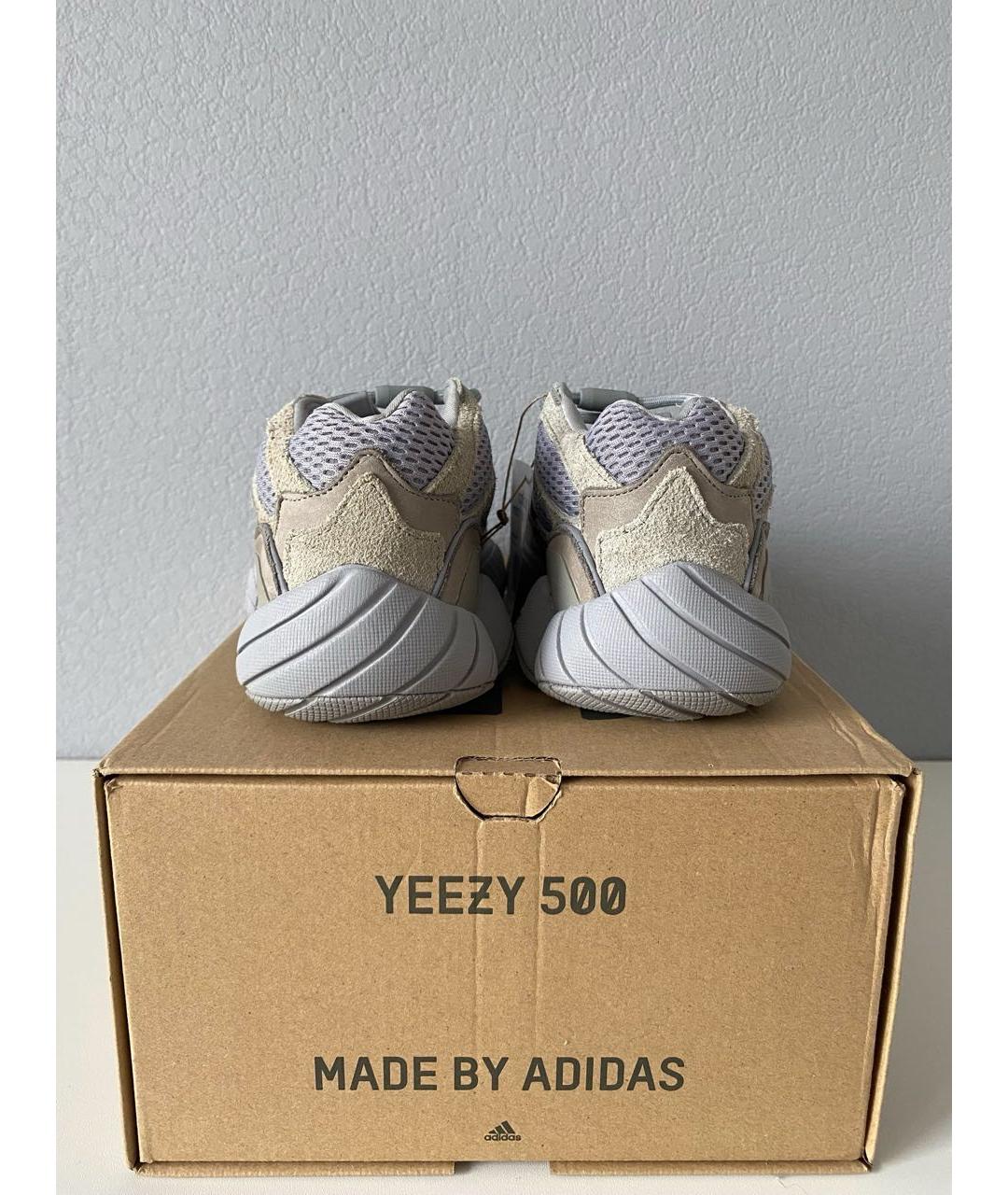 ADIDAS YEEZY Серые замшевые кроссовки, фото 5