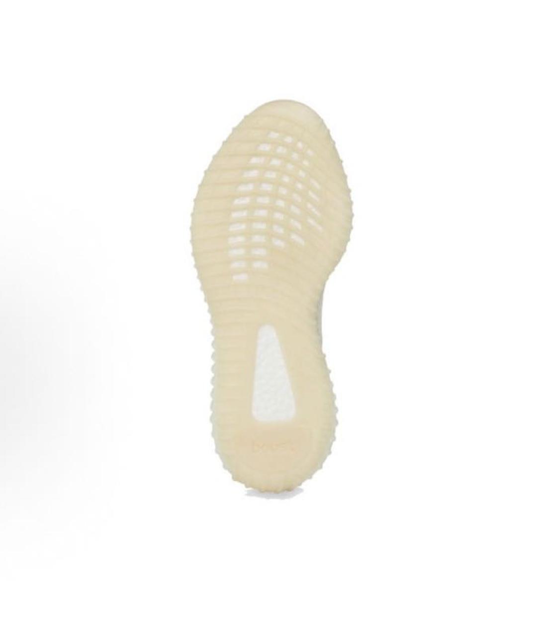 ADIDAS YEEZY Бежевые текстильные кроссовки, фото 5