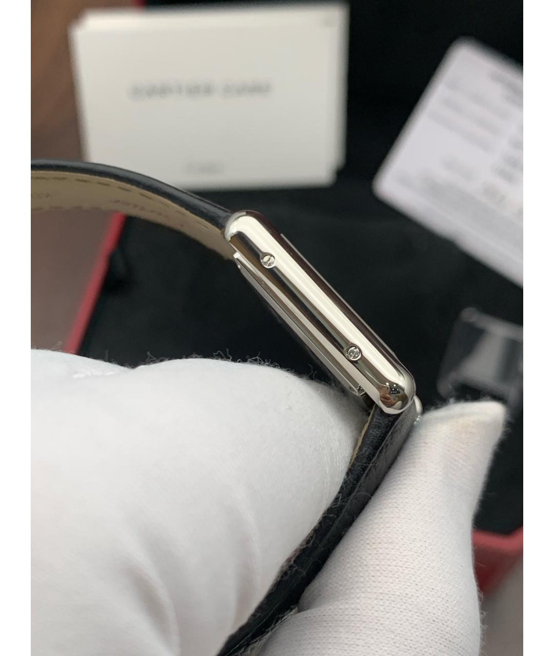 CARTIER Белые металлические часы, фото 5