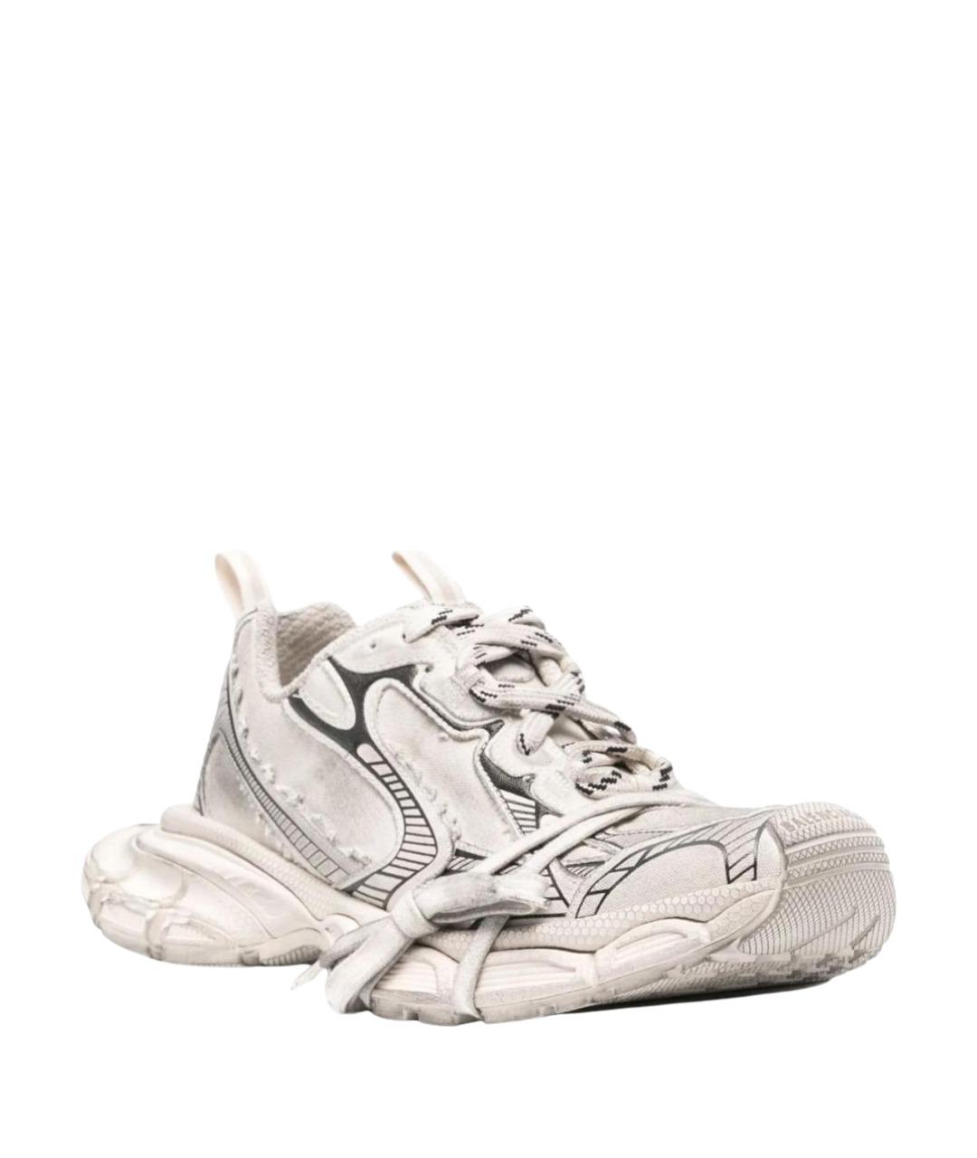 BALENCIAGA Серые текстильные кроссовки, фото 1