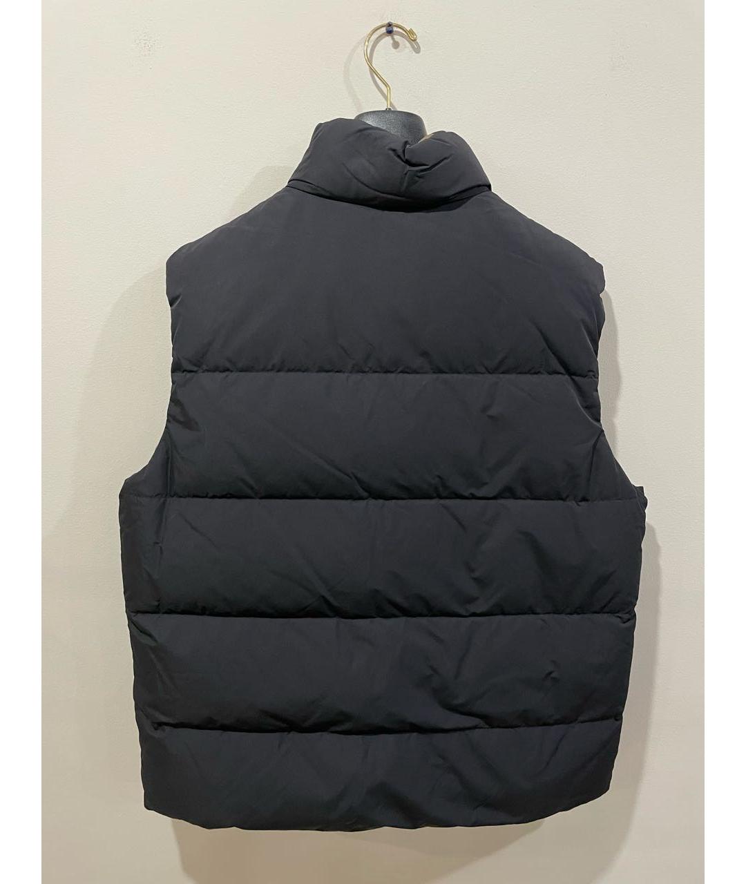 BURBERRY Черный полиэстеровый жилет, фото 2