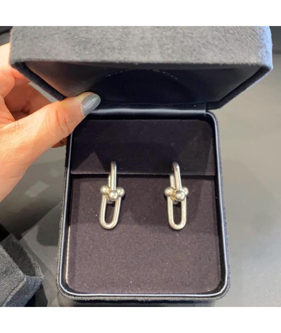 TIFFANY&CO Серебряные серебряные серьги, фото 4