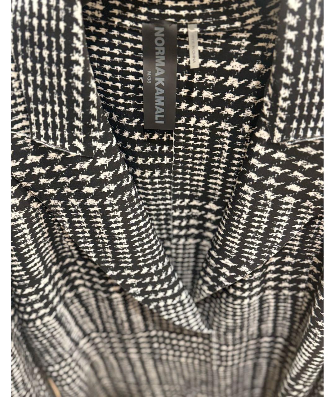 NORMA KAMALI Мульти бархатное повседневное платье, фото 3