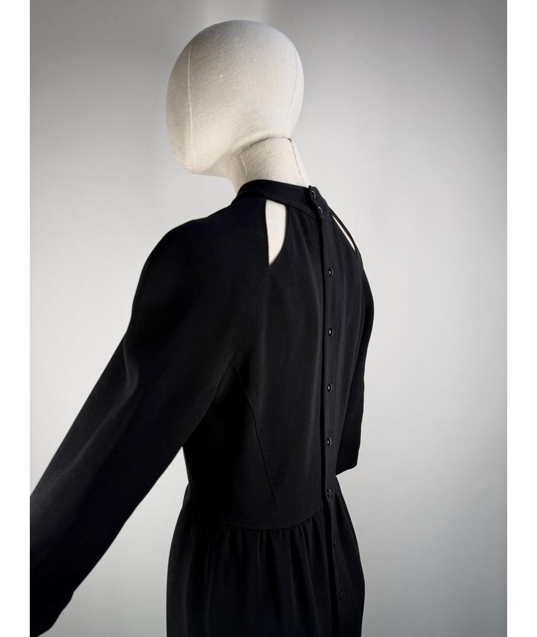 THIERRY MUGLER VINTAGE Черное коктейльное платье, фото 4