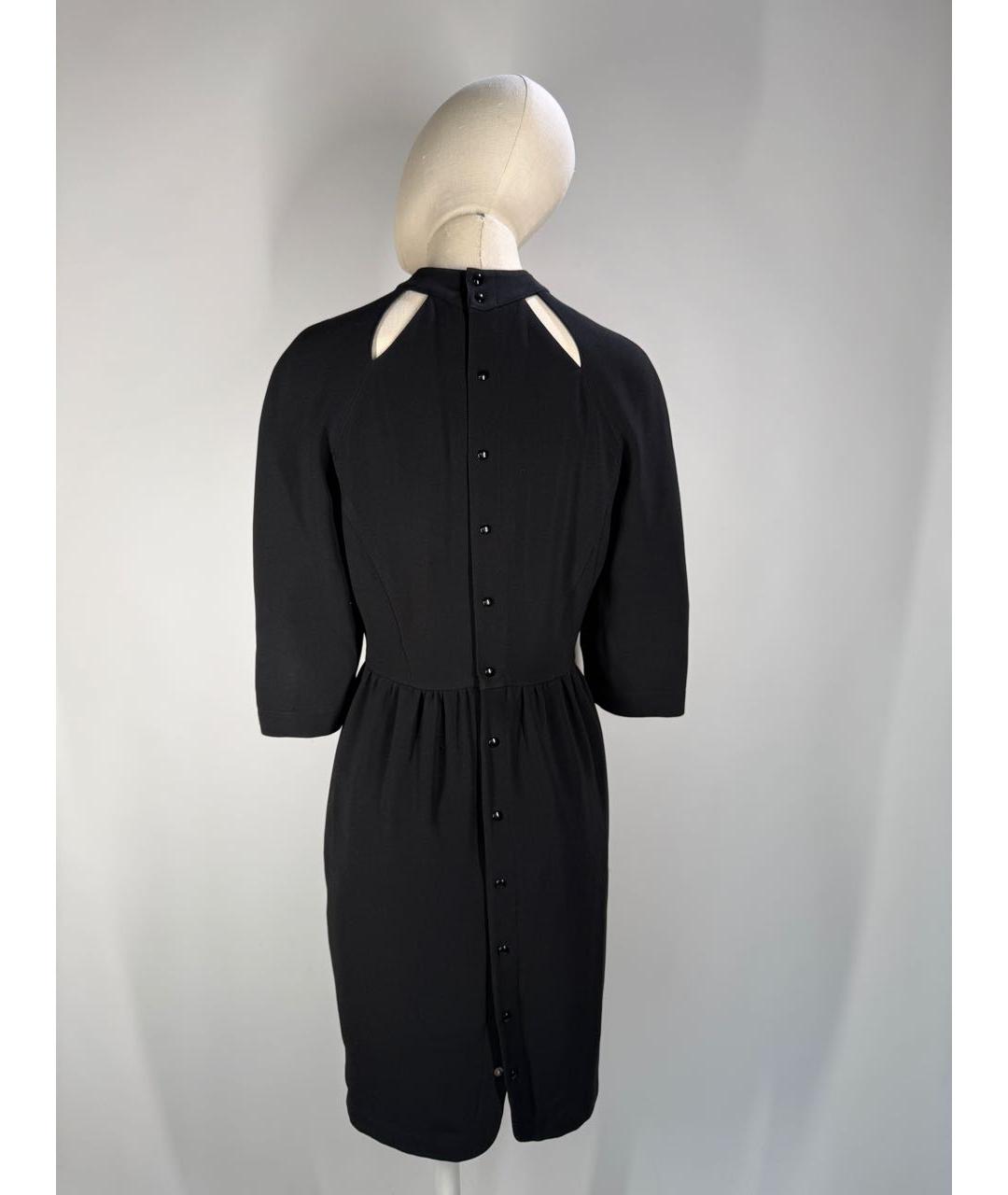 THIERRY MUGLER VINTAGE Черное коктейльное платье, фото 5