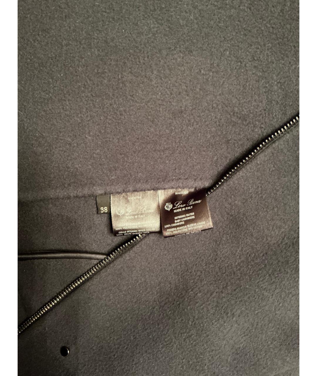 LORO PIANA Серое кашемировое пальто, фото 4