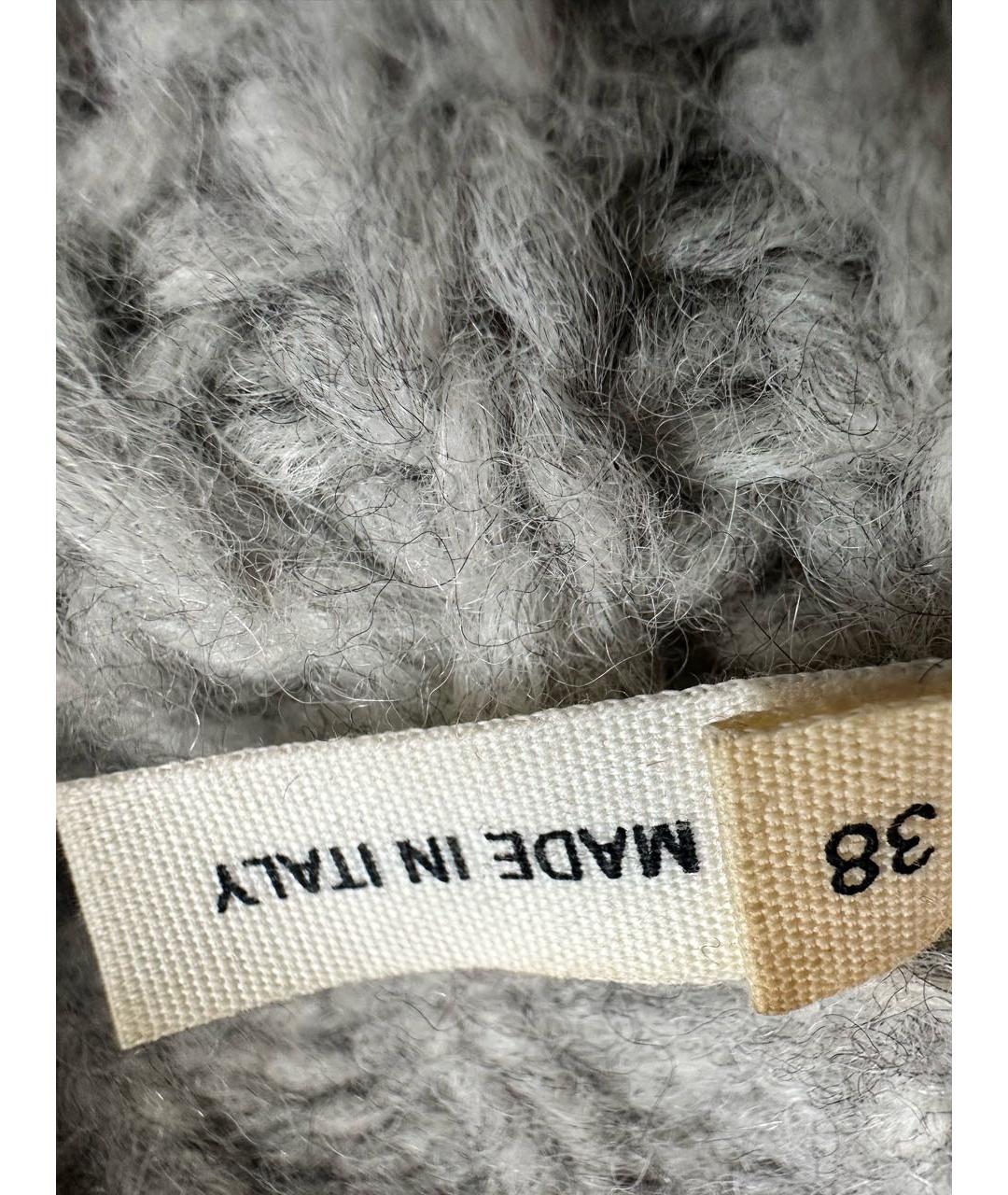 ISABEL MARANT ETOILE Серый шерстяной джемпер / свитер, фото 4