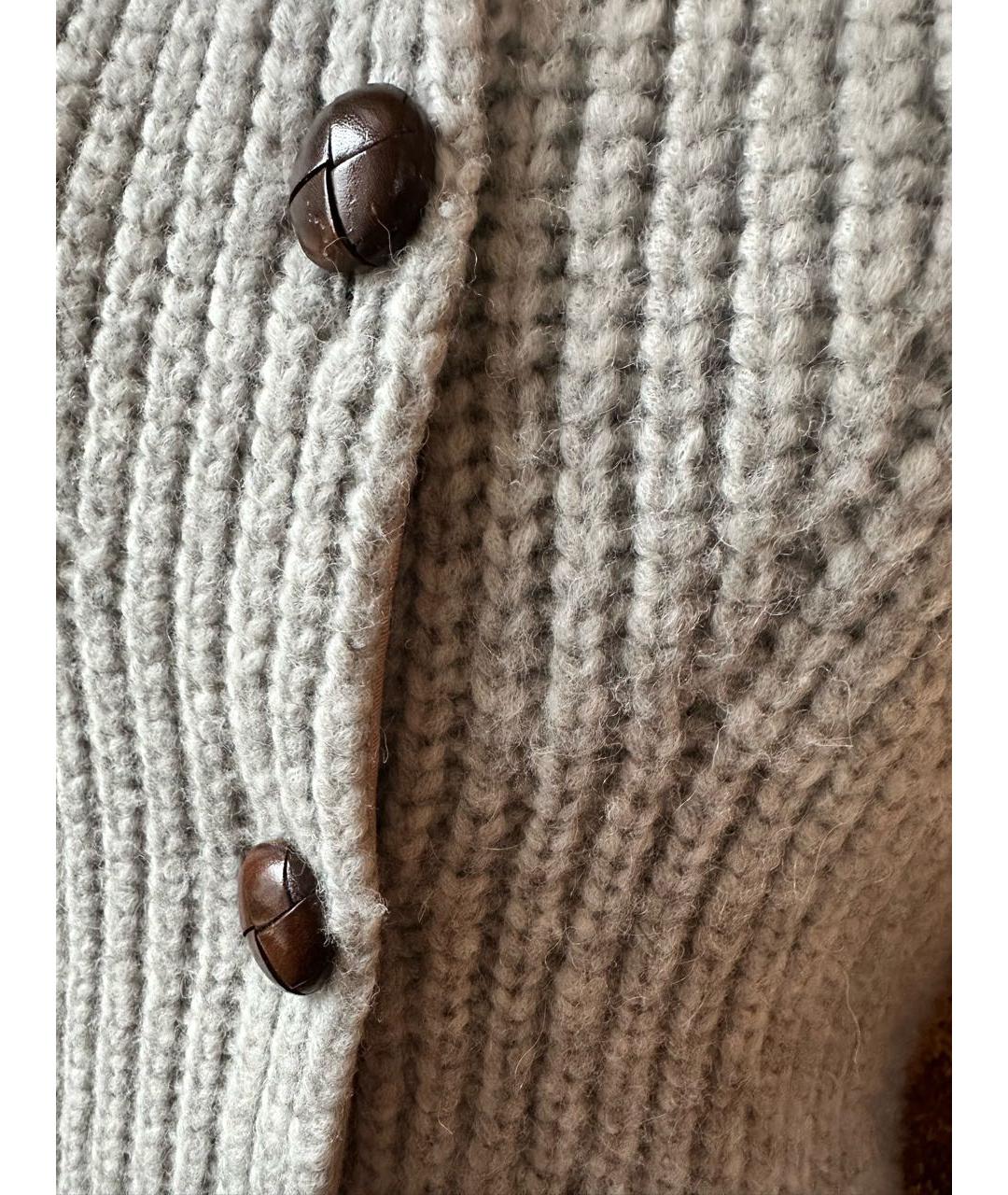 ISABEL MARANT ETOILE Серый шерстяной джемпер / свитер, фото 6