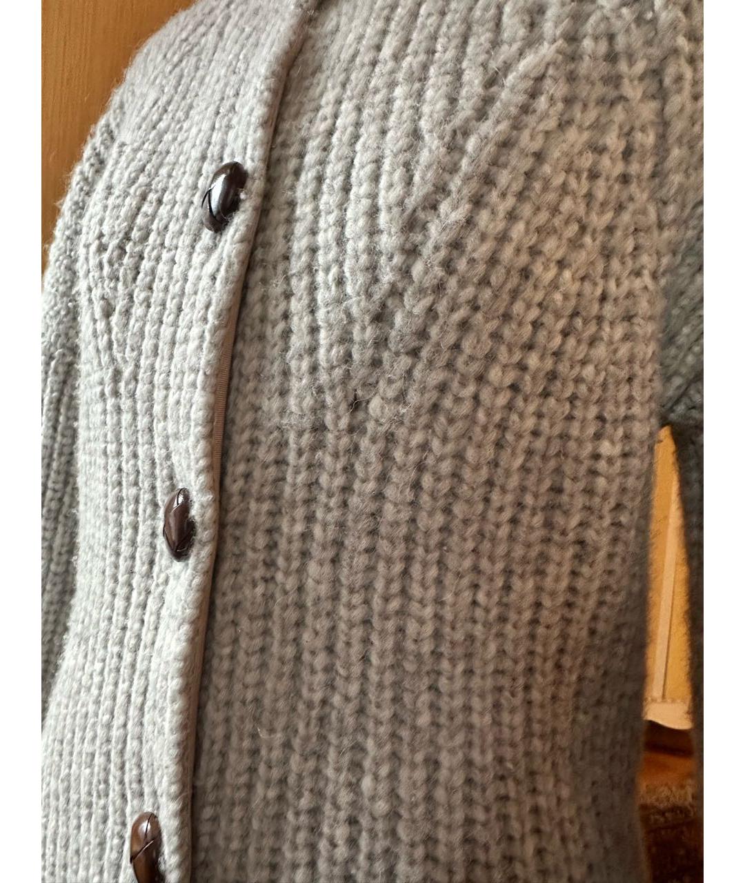 ISABEL MARANT ETOILE Серый шерстяной джемпер / свитер, фото 7
