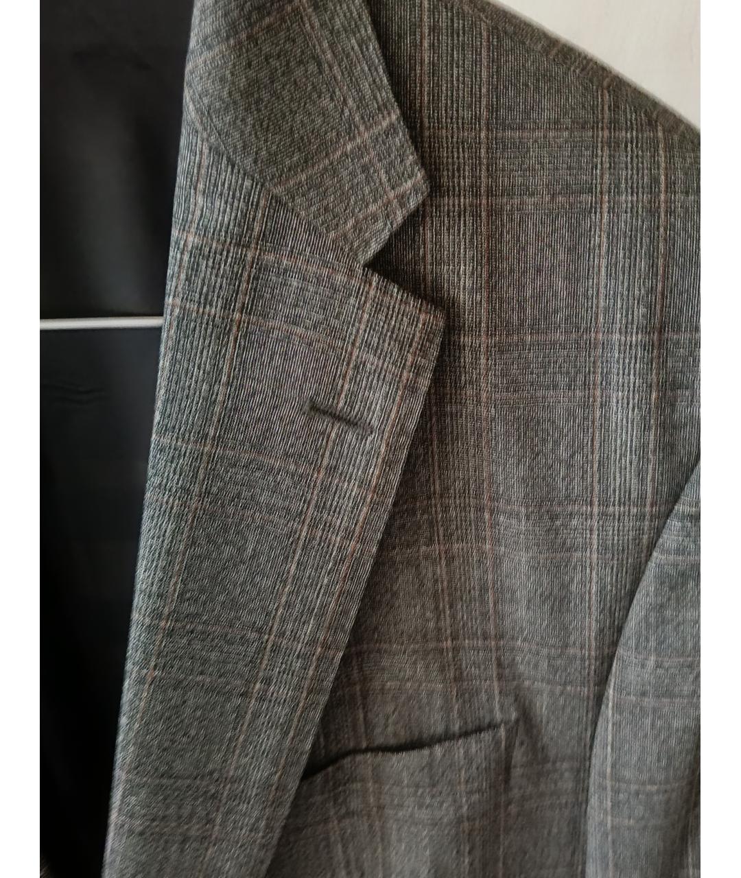 HUGO BOSS Серый повседневный костюм, фото 4