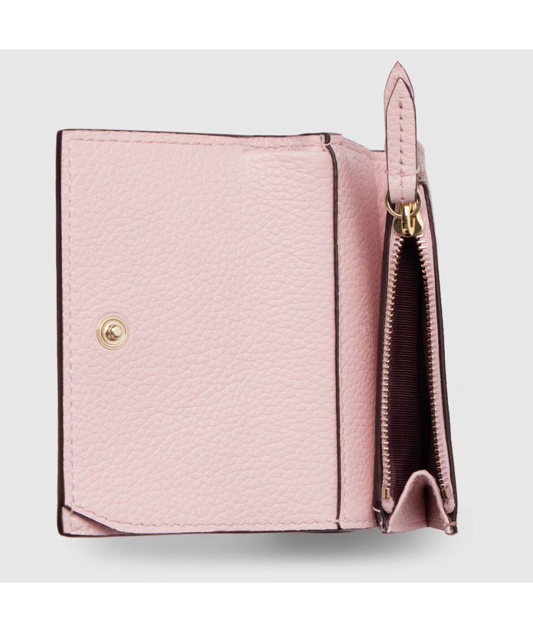 GUCCI Розовый кошелек, фото 6