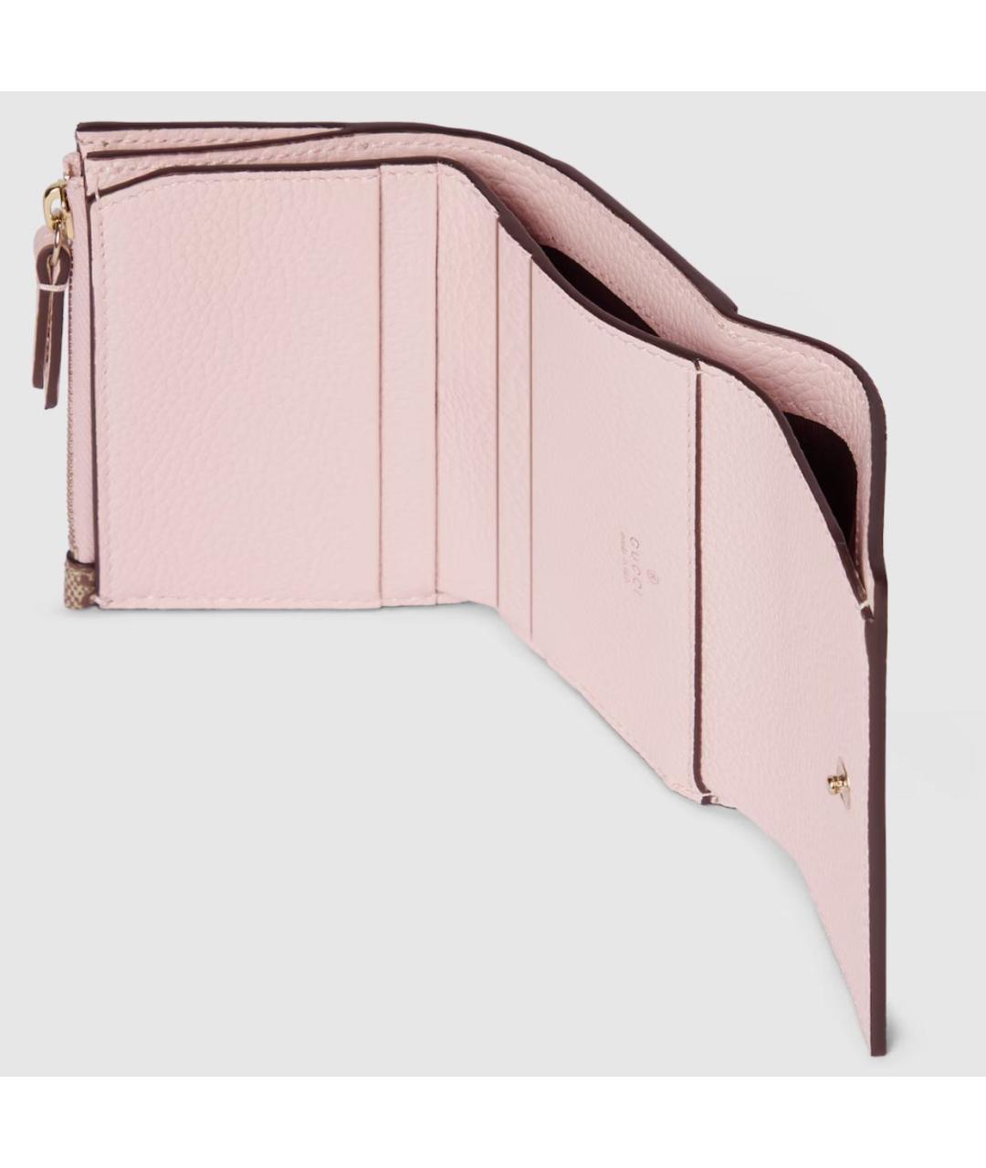 GUCCI Розовый кошелек, фото 4