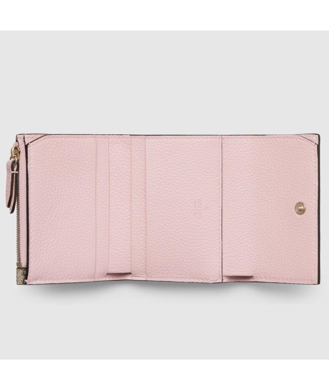 GUCCI Розовый кошелек, фото 2