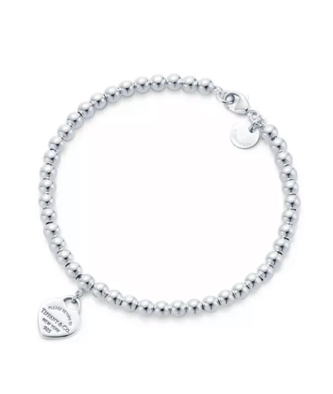 TIFFANY&CO Бирюзовый серебряный браслет, фото 3