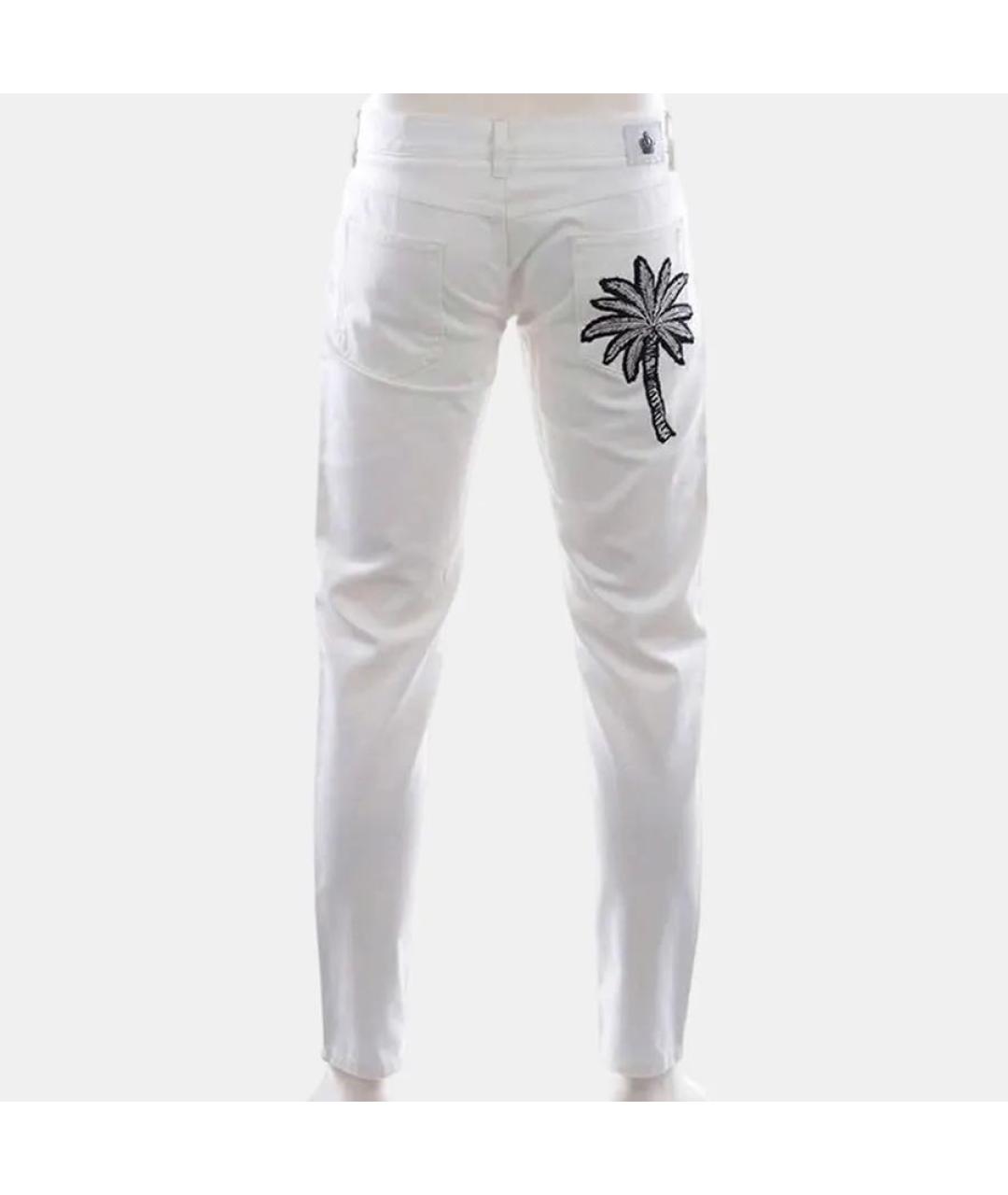 DOLCE&GABBANA Белые хлопковые джинсы скинни, фото 2