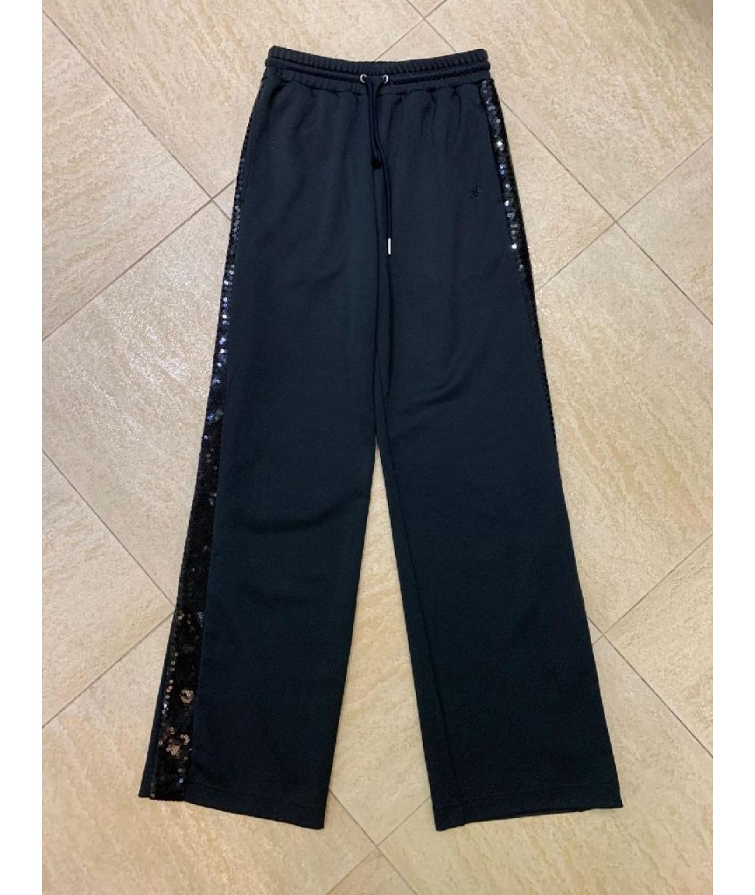 CELINE Черный хлопковый костюм с брюками, фото 2