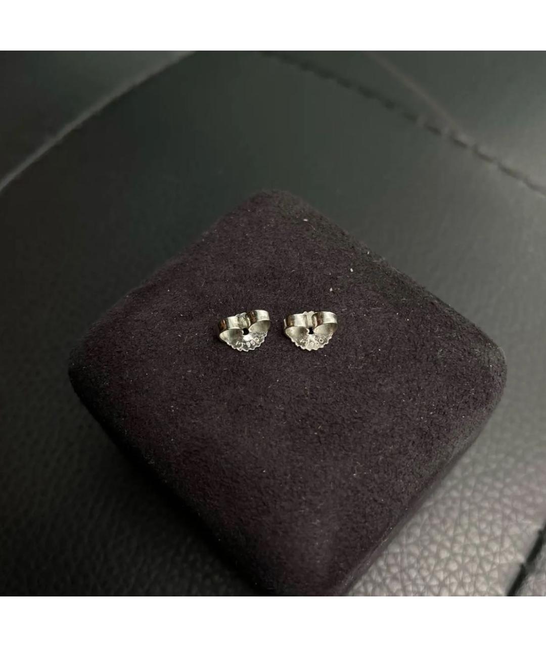 TIFFANY&CO Серебряные платиновые серьги, фото 6