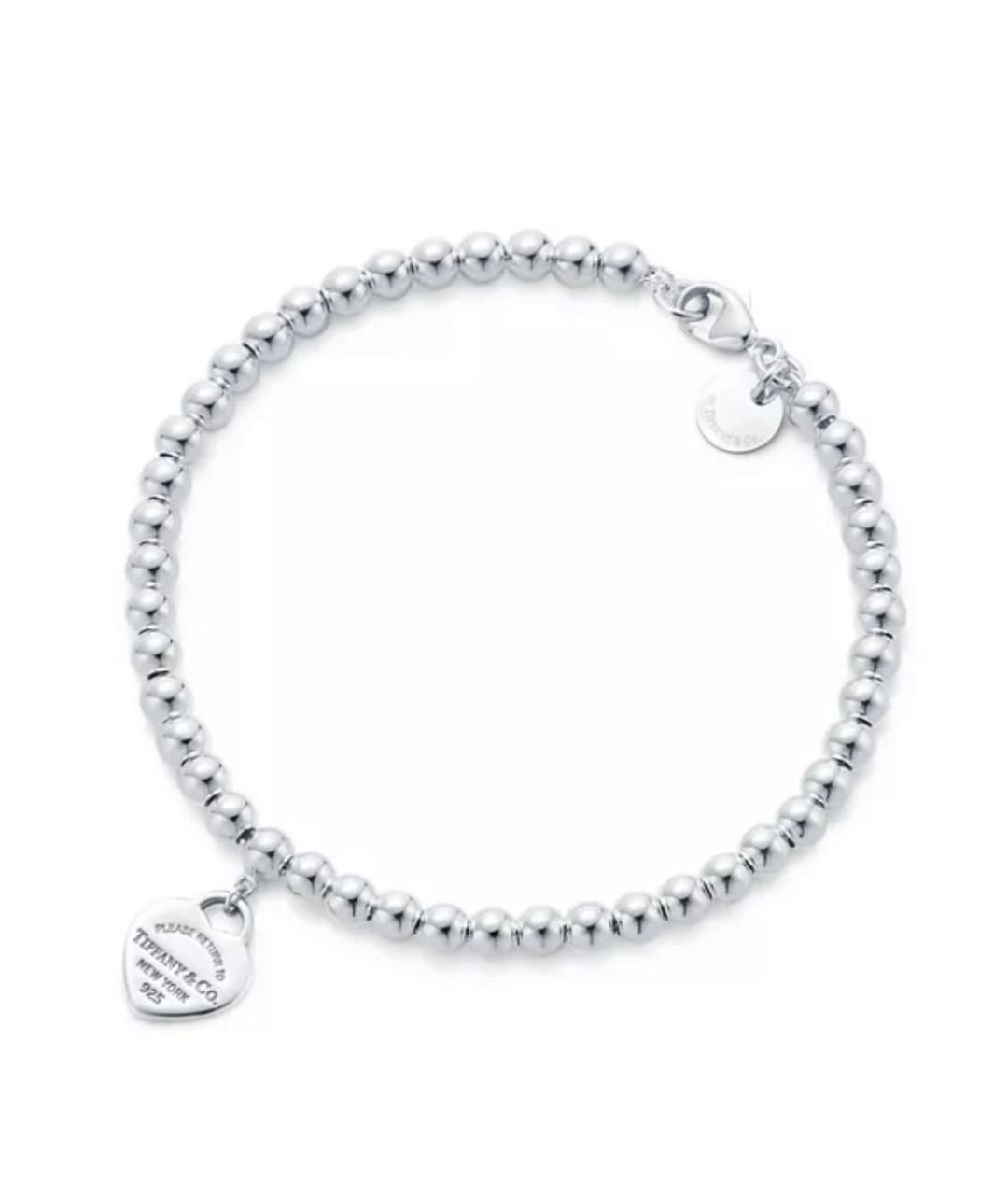 TIFFANY&CO Бирюзовый серебряный браслет, фото 3