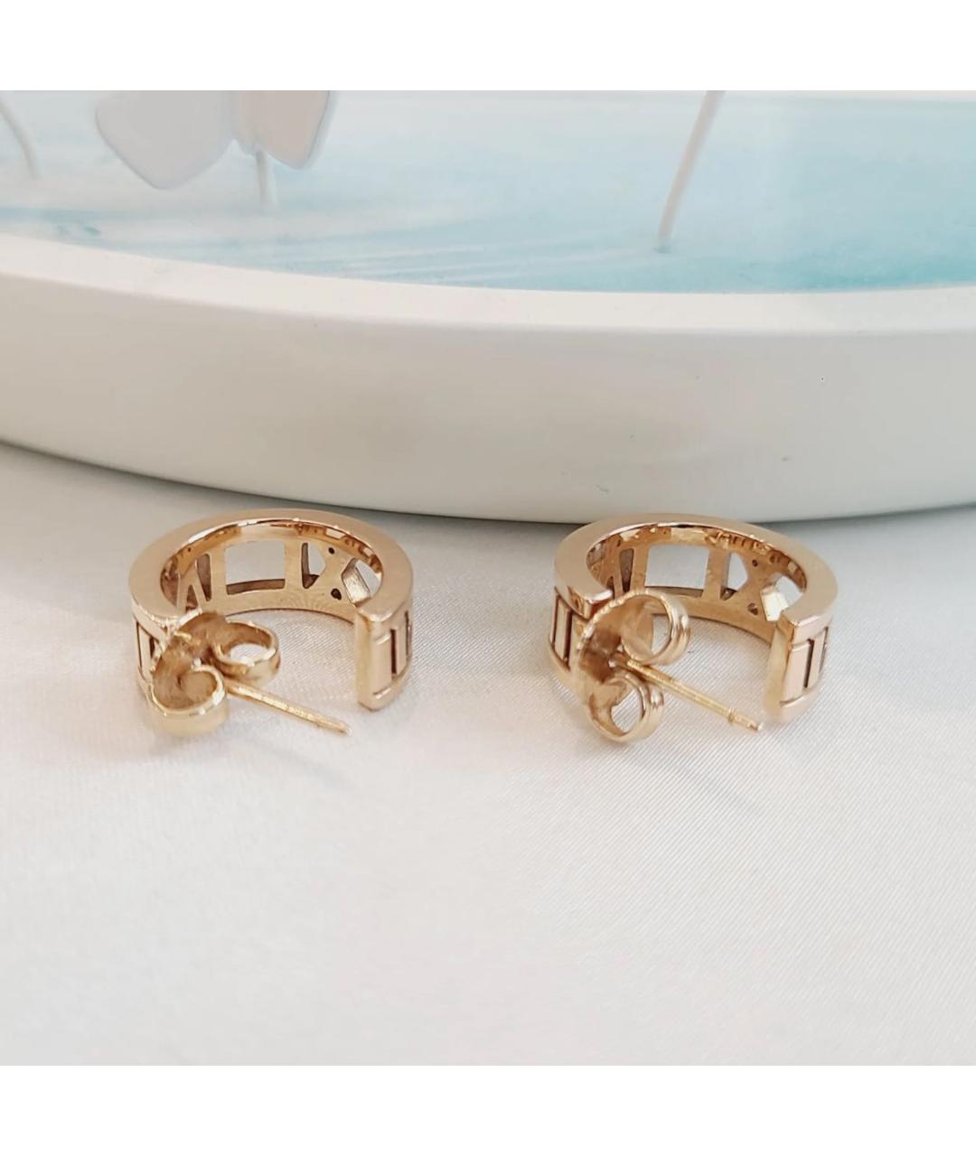 TIFFANY&CO Золотые серьги из розового золота, фото 3