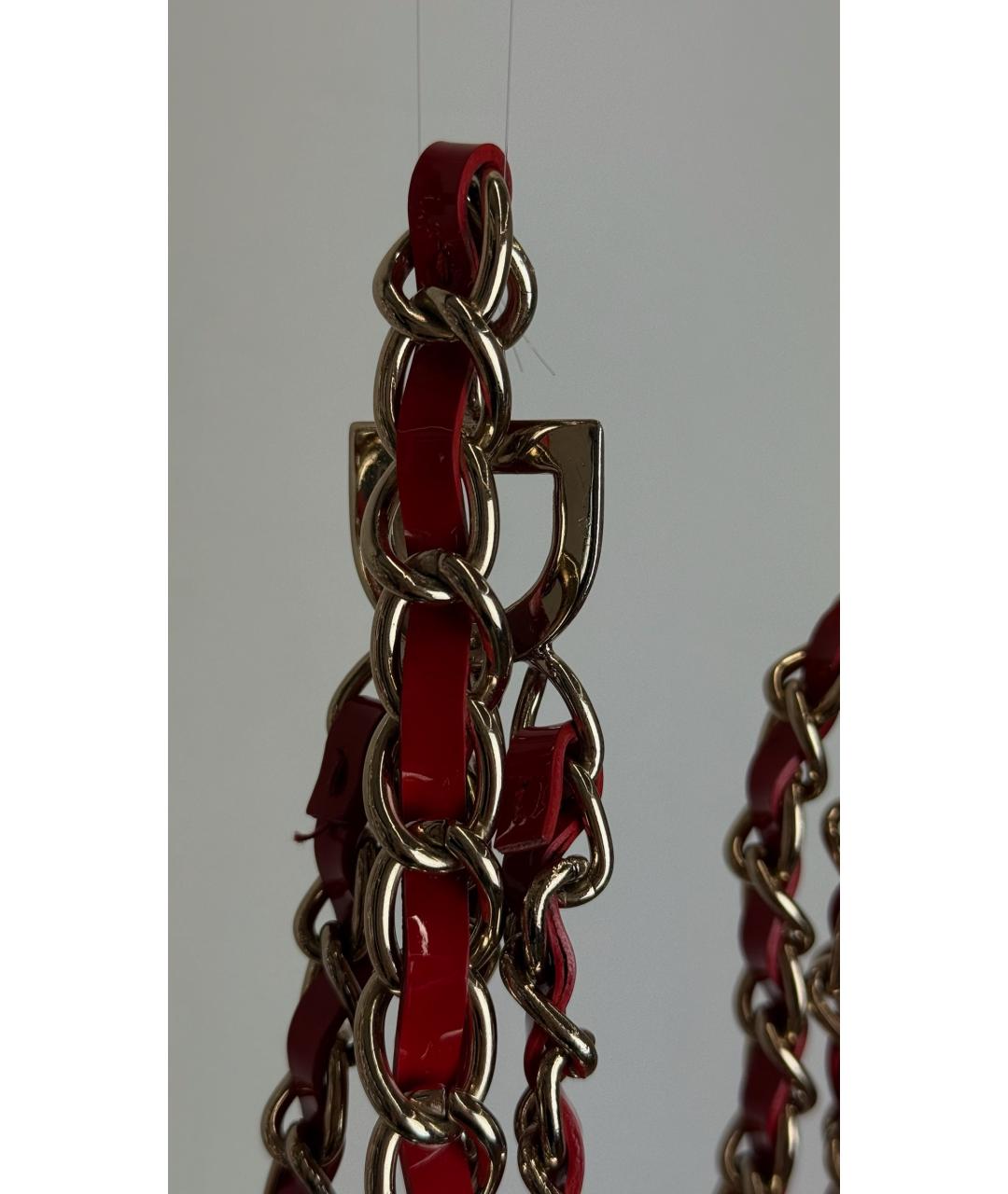 DOLCE&GABBANA Красный ремень, фото 4