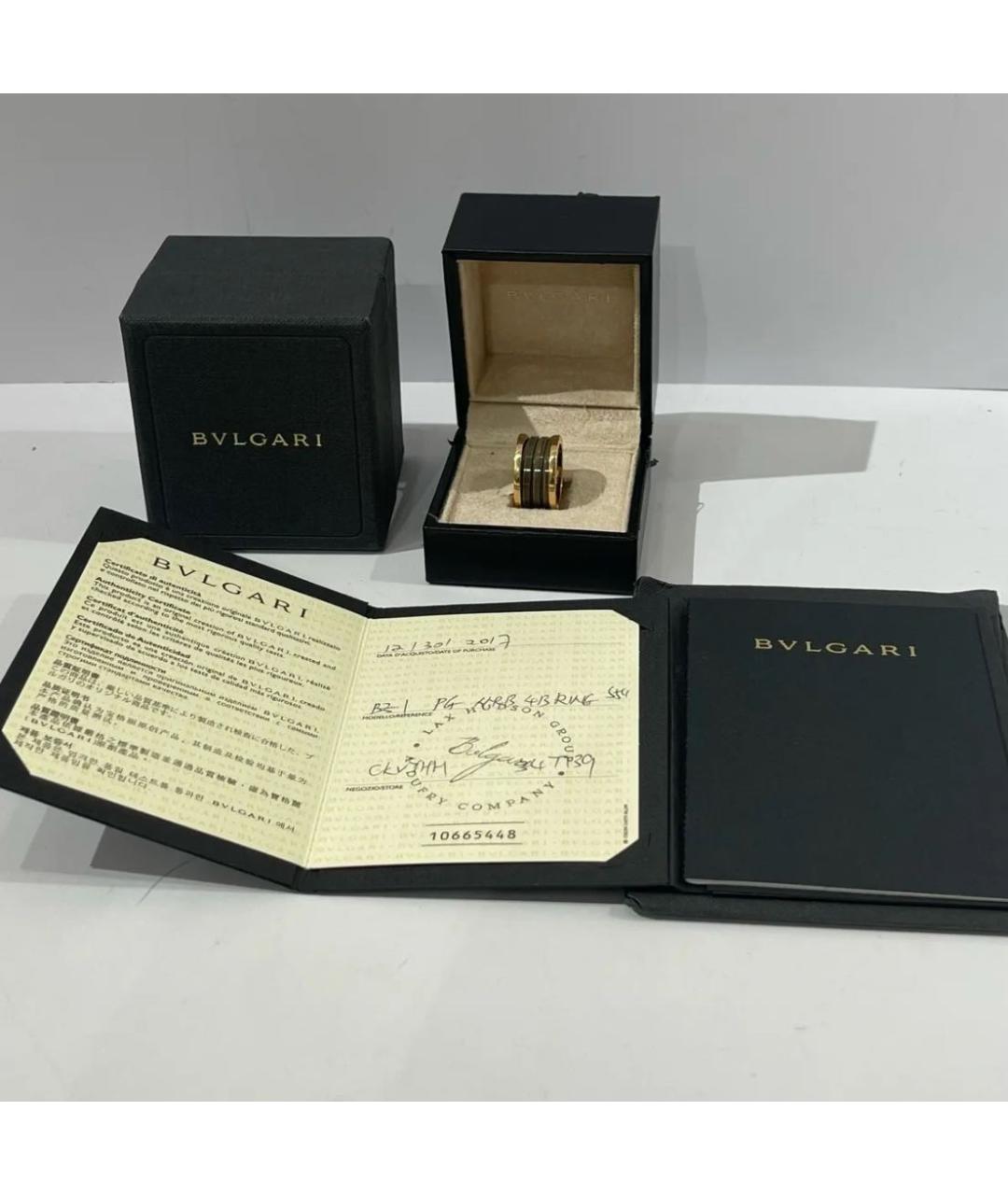 BVLGARI Золотое кольцо из розового золота, фото 2