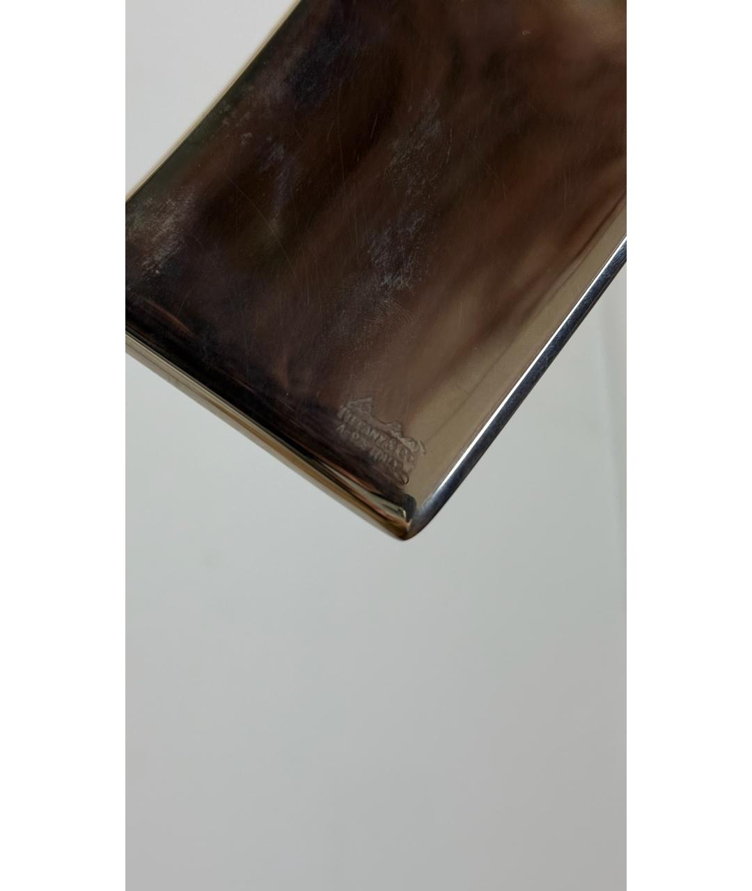 TIFFANY&CO Серебряная кожаная визитница, фото 3