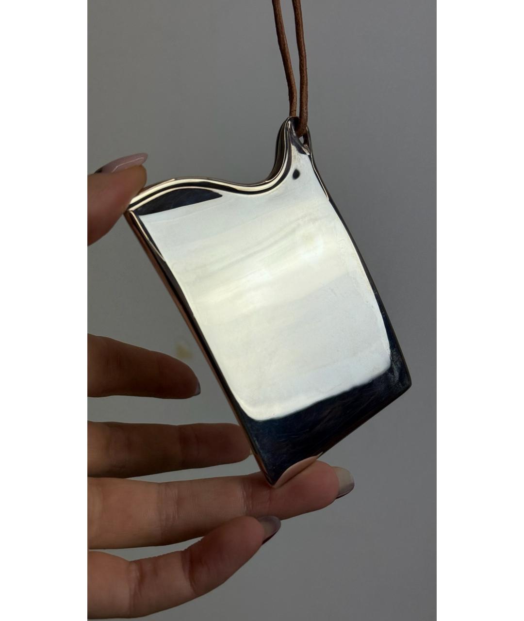 TIFFANY&CO Серебряная кожаная визитница, фото 5