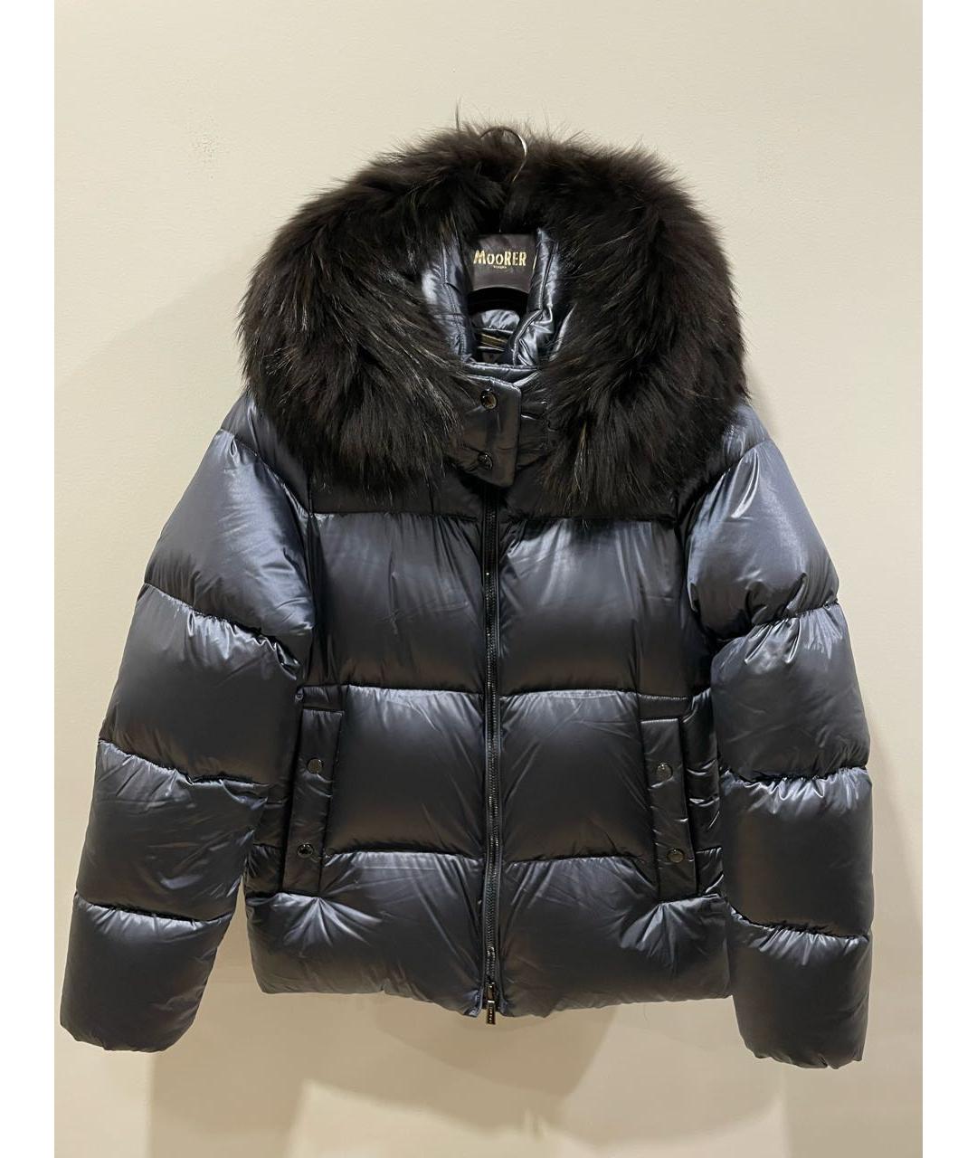 MOORER Серебрянный полиэстеровый пуховик, фото 6