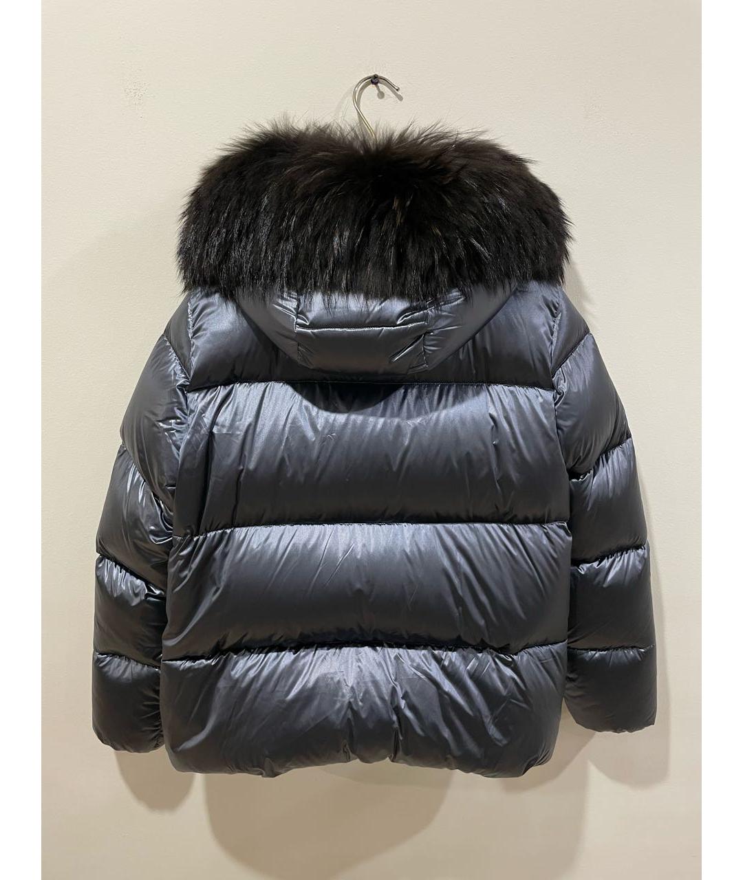 MOORER Серебрянный полиэстеровый пуховик, фото 2