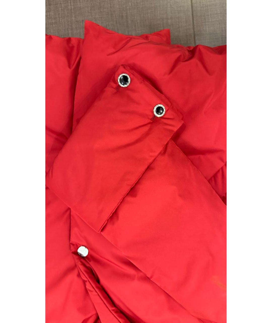 KHRISJOY Красный полиэстеровый пуховик, фото 5