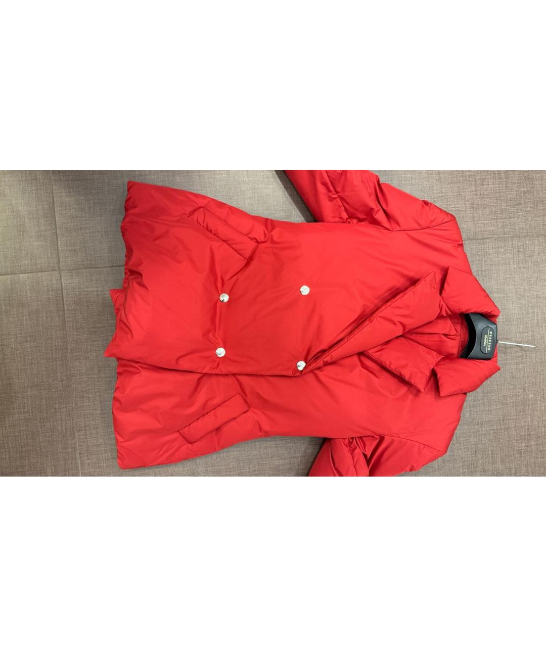 KHRISJOY Красный полиэстеровый пуховик, фото 6