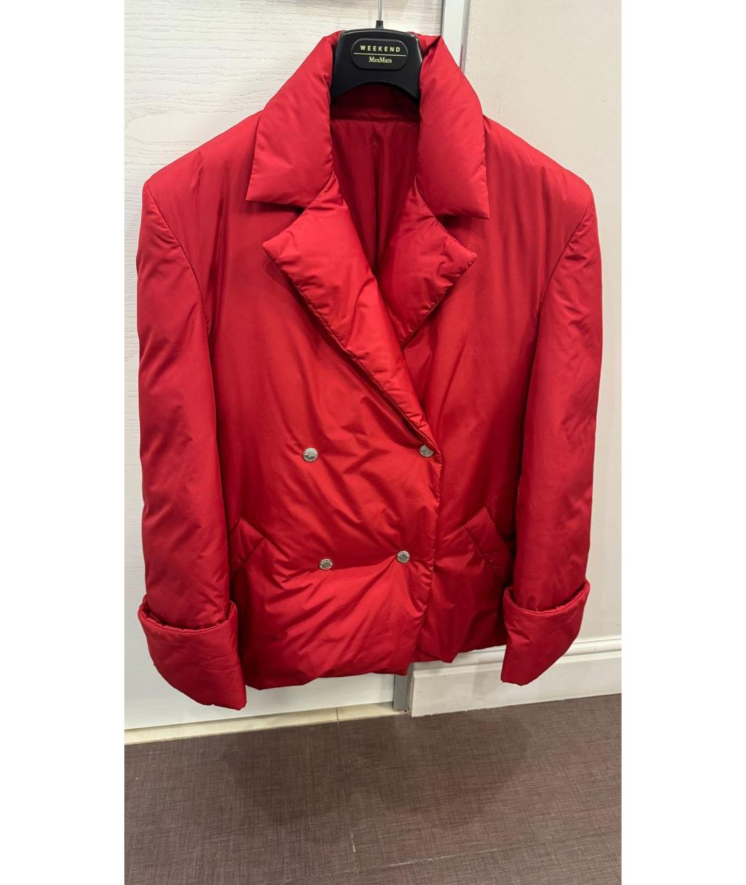 KHRISJOY Красный полиэстеровый пуховик, фото 7