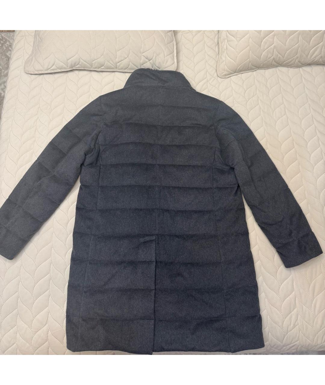 KITON Серая шерстяная куртка, фото 2