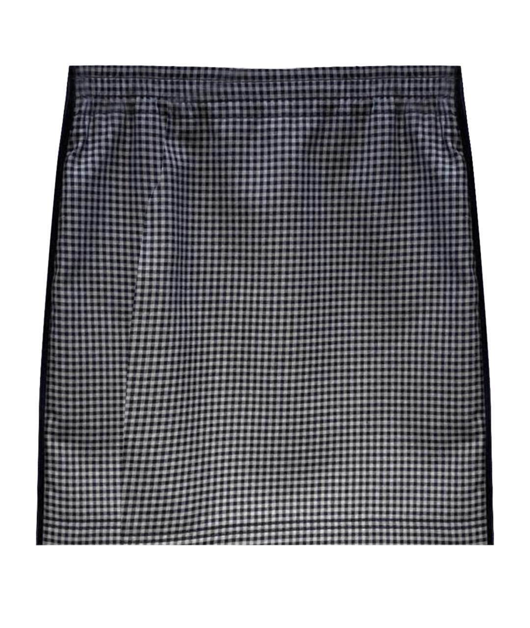 FENDI Серая юбка мини, фото 1