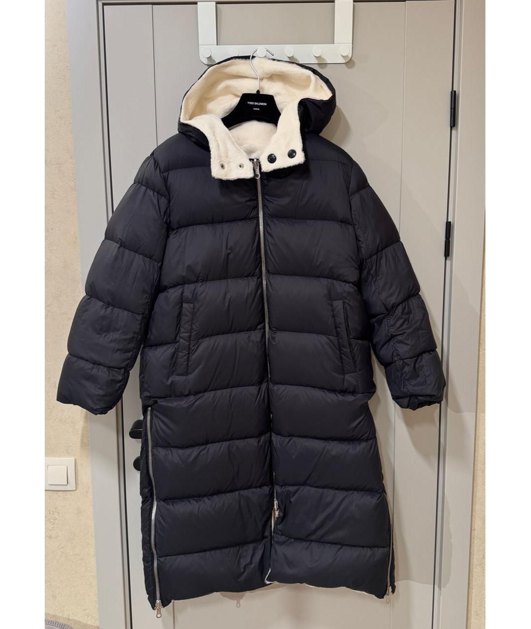 YVES SALOMON Белый меховой пуховик, фото 7