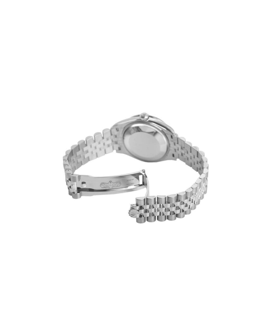 ROLEX Серебряные часы из белого золота, фото 3