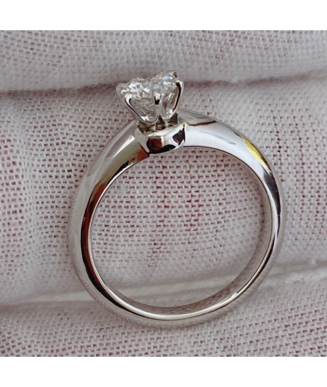 TIFFANY&CO Серебряное платиновое кольцо, фото 5