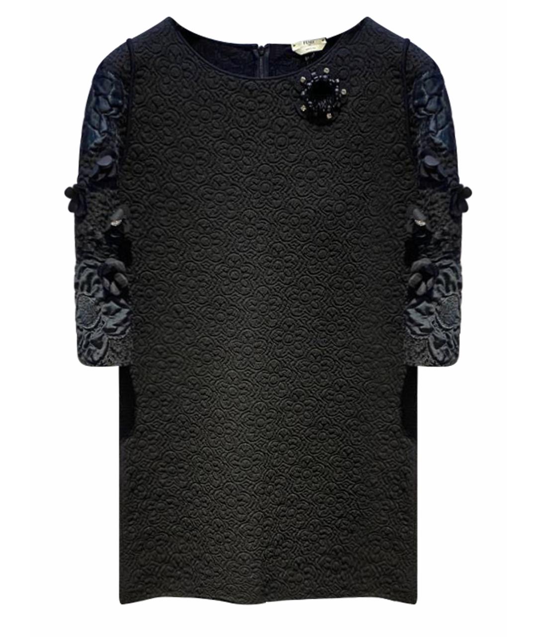 FENDI Черное повседневное платье, фото 1