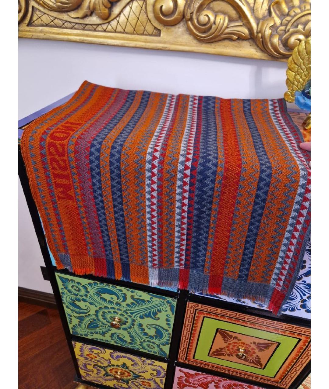 MISSONI Мульти шелковый шарф, фото 2
