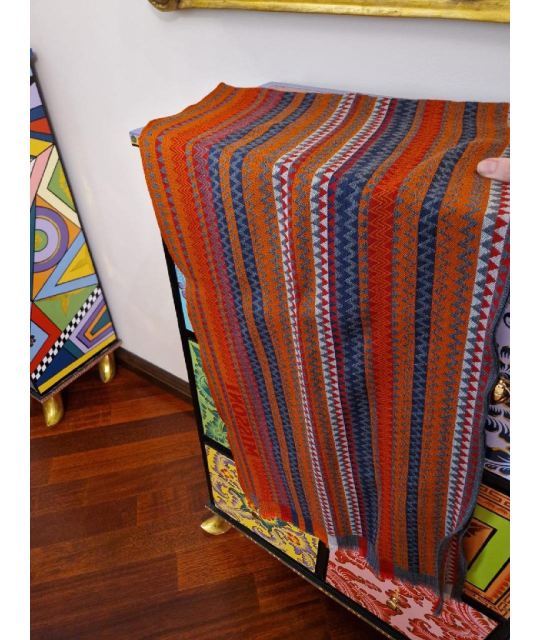 MISSONI Мульти шелковый шарф, фото 4