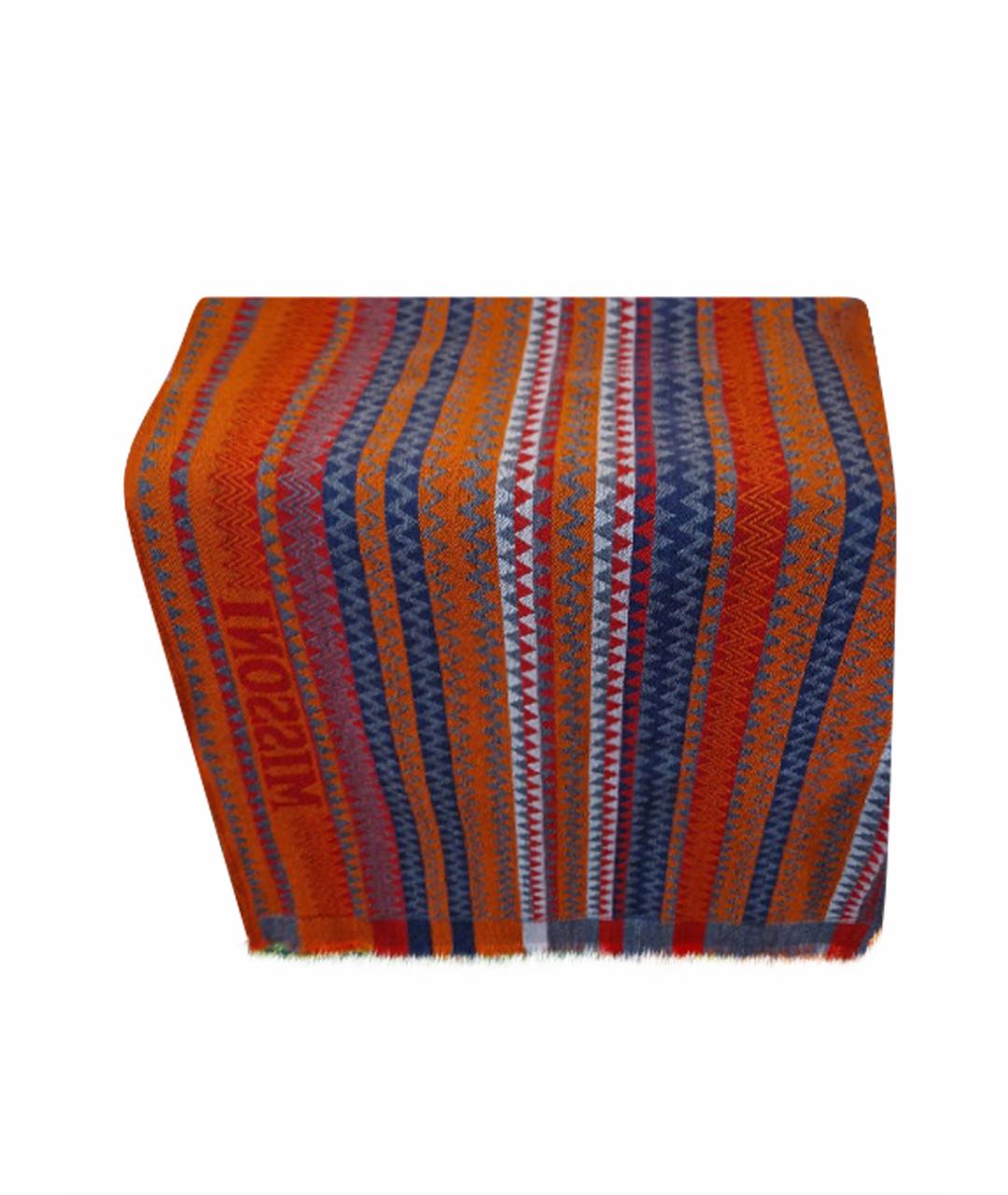 MISSONI Мульти шелковый шарф, фото 1