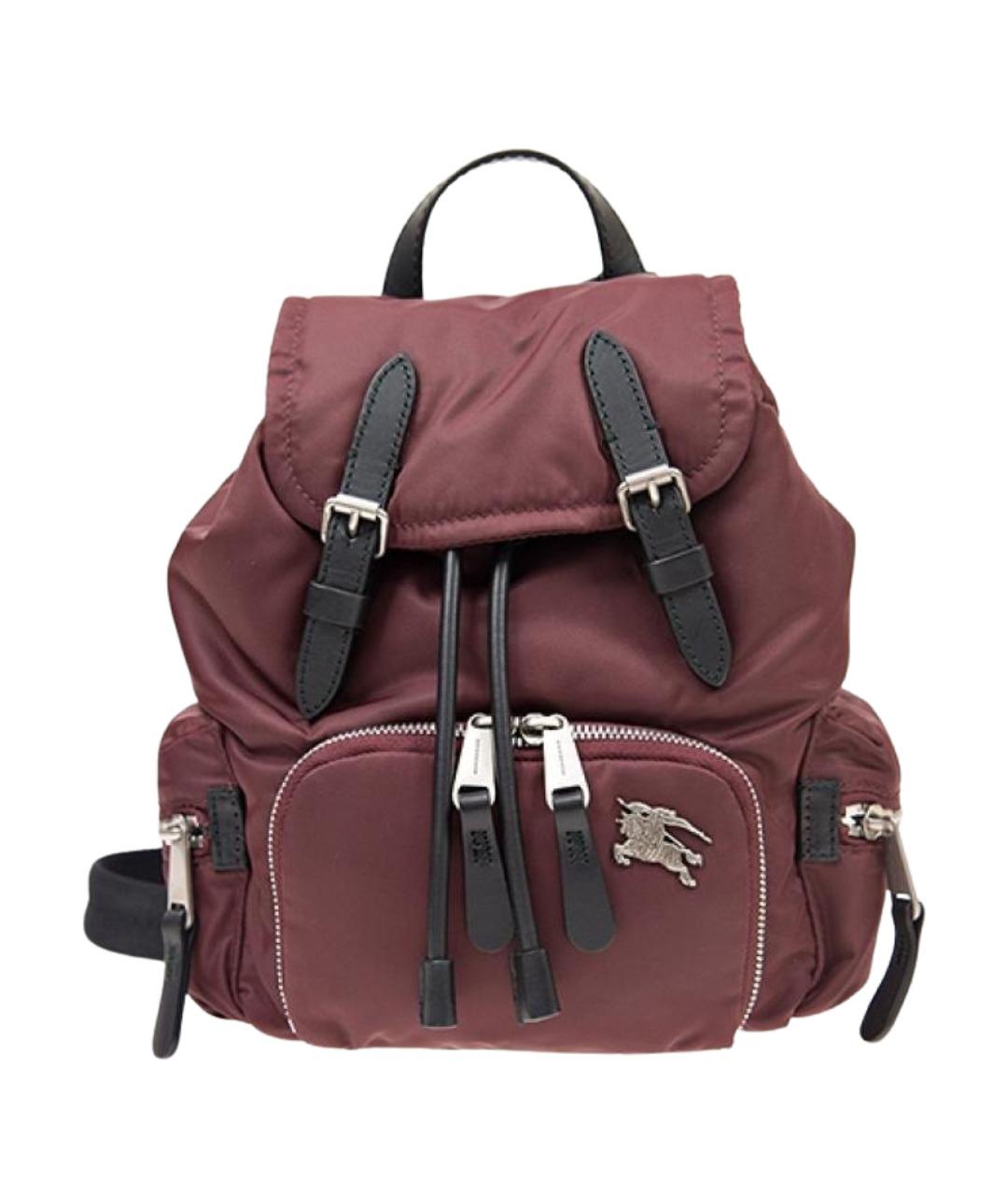 BURBERRY Бордовый рюкзак, фото 1