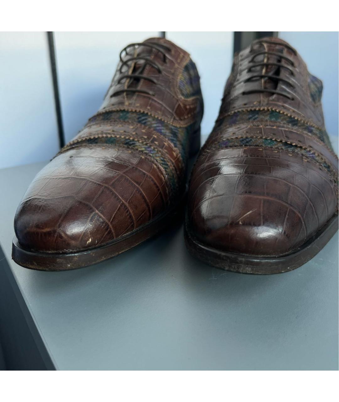 ETRO Мульти низкие ботинки, фото 4