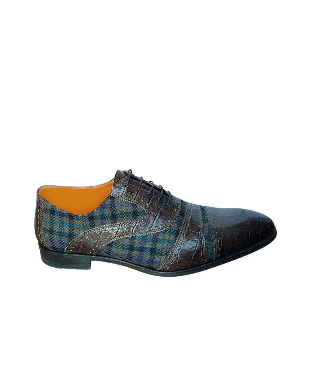 ETRO Мульти низкие ботинки, фото 1