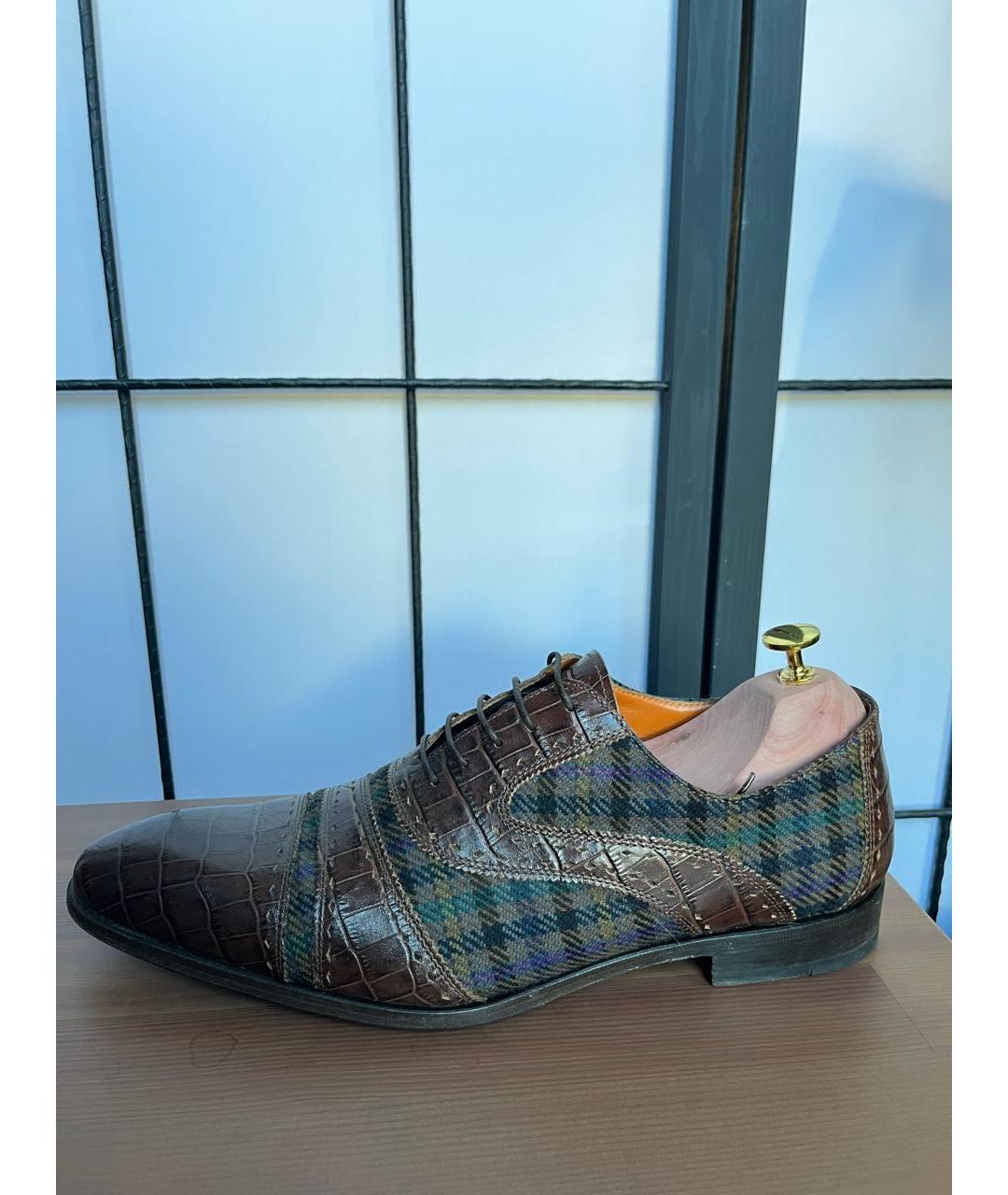 ETRO Мульти низкие ботинки, фото 9