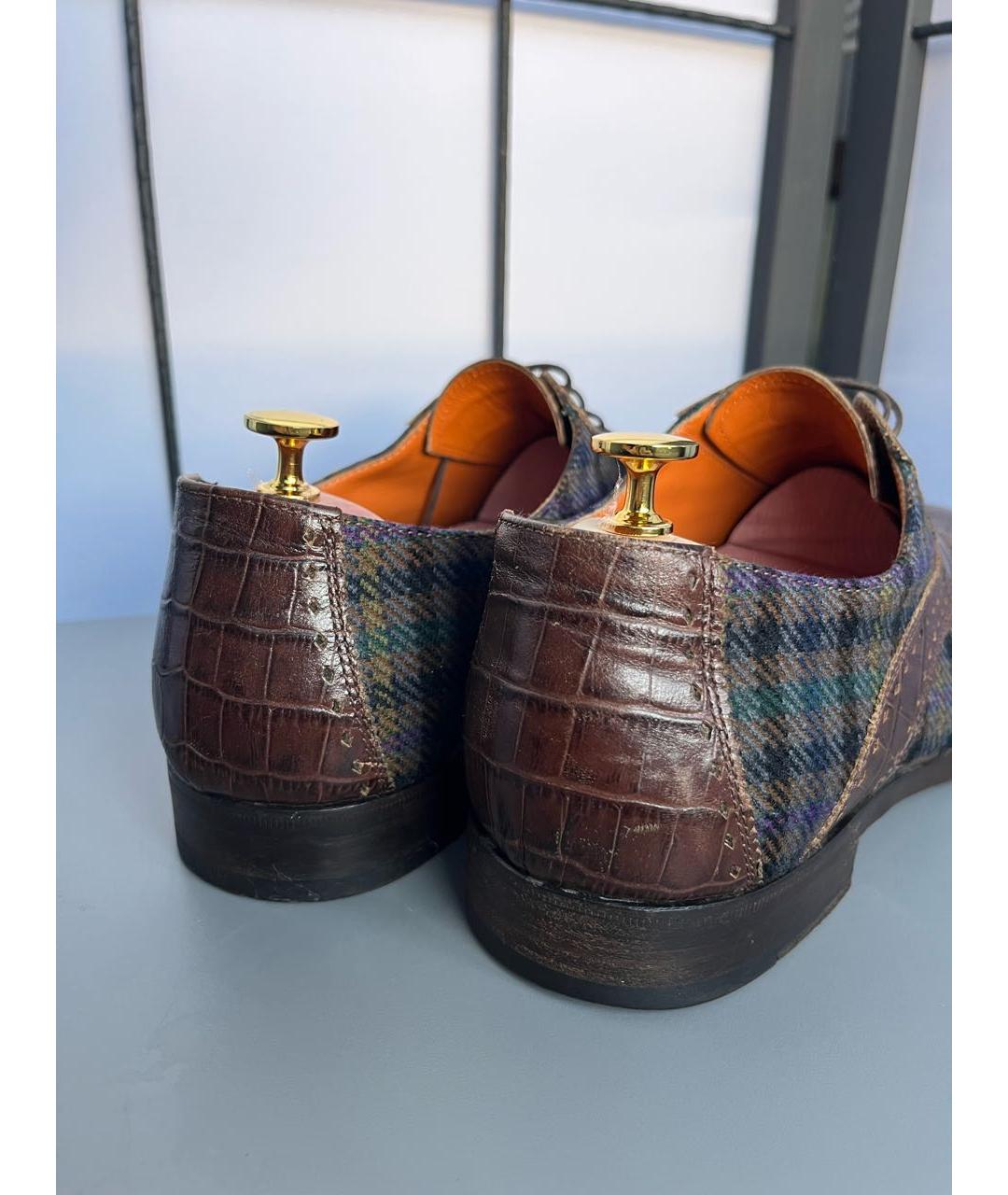 ETRO Мульти низкие ботинки, фото 3